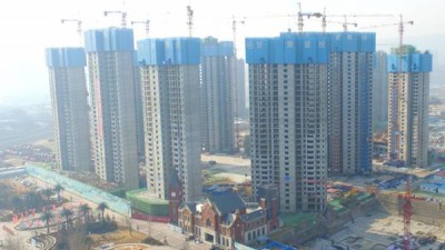 百酈灣項目一期一、三標段15層以下主體順利通過驗收