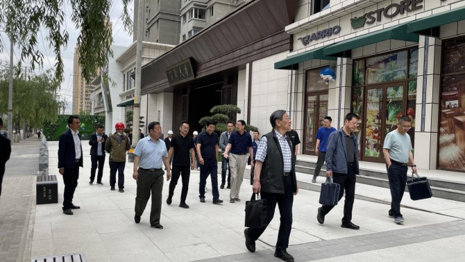 甘肅省房協(xié)對(duì)“廣廈獎(jiǎng)”候選項(xiàng)目百酈天香進(jìn)行培育指導(dǎo)